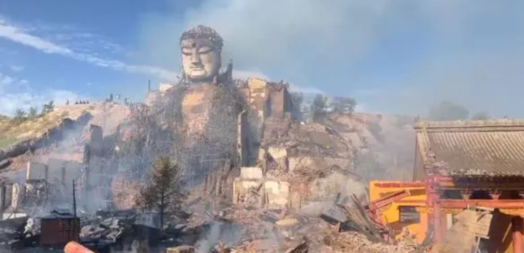 痛惜！甘肃山丹大佛寺发生火灾，千年古建筑不再